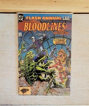DC Comics Bloodlines Outbreak #6 Vintage 1993 Flash Annual Argus - $19.99