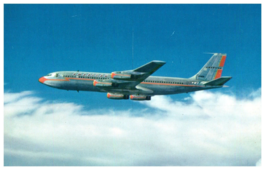 American Airlines 707 Jet Flagship Airplane Postcard - £10.06 GBP