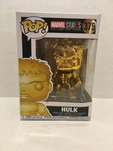 Funko Pop! Marvel: Marvel Studios 10 -  379 Hulk (Chrome Gold) Vinyl Figure NEW - £14.00 GBP