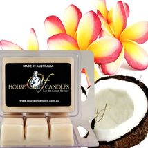 Coconut Frangipani Eco Soy Candle Wax Melts Clams Hand Poured Vegan - £11.25 GBP+