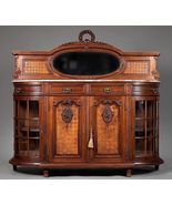 interoknack Classical Floral Antique Sideboard Cabinet, Marble Top Conso... - $101,647.16 MXN