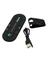 Car Bluetooth Speaker Wireless Music Player w/ Visor Clip for Handsfree ... - £11.01 GBP