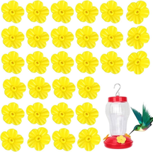 30 Pieces Hummingbird Feeders Replacement Flowers, Feeding Ports Replacement Bir - £11.83 GBP