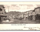 Street View South Bend Washington WA 1907 UDB Postcard G19 - £6.96 GBP