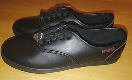 LAFORST LADIES SLIP RESISTAND LEATHER LACE-UP BLACK SHOES-11W-NWT-FOAM I... - £18.51 GBP
