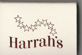 Vtg Strike on Match Box with local ad &amp; sticks ~ Harrah&#39;s South Shore Ro... - $131.75 MXN