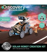 New! Discovery Kids #Mindblown STEM 12-in-1 Solar Robot Creation-190-Pie... - £19.77 GBP
