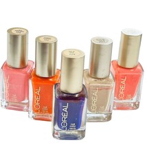 L’Oréal Paris Nail Color 102, 104, 109, 203, 229 Lot Of 5 .39oz - $553.36 MXN