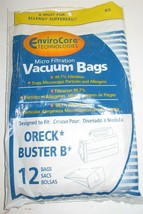 8 High Filtration Vacuum BAGS for ORECK Buster B Housekeeper Canister Vacuums - £14.79 GBP