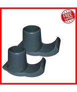 Gray Walker Ski Glides - Universal 1&quot; Replacement Caps for Effortless Mo... - $39.93 CAD