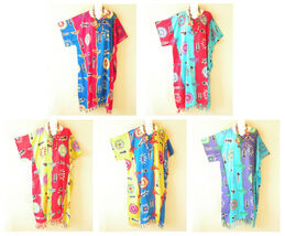 KG37 Fish Bone Batik Kaftan Kimono Sleeves Women Abaya Long Dress - Up t... - $29.90