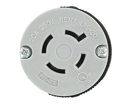 NEMA L15-20C Female Locking Connector - $9.99