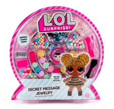 LOL SURPRISE Secret Message Jewelry Kit Charm Bracelet Necklace Emoji Friendship - £10.74 GBP