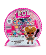 LOL SURPRISE Secret Message Jewelry Kit Charm Bracelet Necklace Emoji Fr... - £10.74 GBP