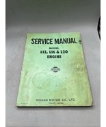Nissan Service Manual Repair For Model L13, L16, &amp; L20 Engine - $25.49 CAD