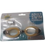 Home Smart Adult Size Yellow Swim Googles - $4.03 CAD