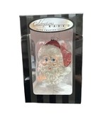 Celebrations by Radko 2018 Santa Claus Head Hand Crafted Glass Ornament - £15.80 GBP