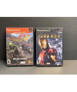2 PlayStation 2 Video Games: ATV Offroad Fury 4 and IRONMAN - £3.48 GBP