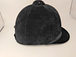 Equestrian Black Riding Cap/Hat Sz. 7 - The Tack Shop, New Milford, N.J. -Velvet - £21.09 GBP