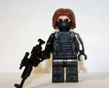 Minifigure Custom Toy Winter Soldier Marvel TV Show - £4.24 GBP