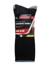 Dickies New 3-Pack Men&#39;s Wool Blend Thermal Steel Toe Crew Socks Midweight 6-12 - £11.98 GBP