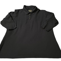 WearGuard For Work Mens Polo Shirt Black Size XL 100% Cotton Style 3480 ... - $19.00