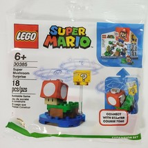 LEGO 30385 Super Mario Mushroom Surprise Expansion Set Question Block - $9.31