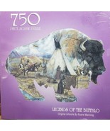 Legends of the Buffalo Bits and Pieces Shaped Jigsaw Puzzle 750 pc India... - $41.89 CAD