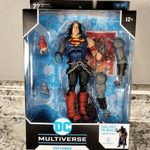 McFarlane Toys DC Multiverse Death Metal Superman Dark Father Build-A-Figure - £12.78 GBP