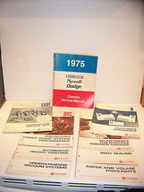 1976 CHRYSLER PLYMOUTH DODGE CHASSIS SERVICE MANUAL &amp; 7 MASTER TECH REFE... - $44.99