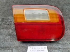 92-95 CIVIC - COUPE &amp; SEDAN - DRIVER LEFT INNER - TAIL LIGHT LAMP OEM EJ... - £31.25 GBP