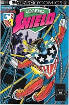 The Legend of the Shield Comic Book #10 DC Comics/Impact 1992 VFN/NEAR MINT NEW - £2.79 GBP