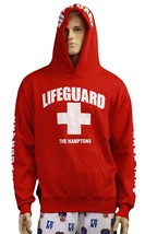 Lifeguard Kids The Hamptons NY Life Guard Sweatshirt Red - £34.40 GBP