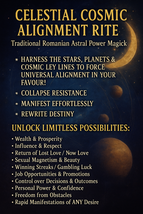 CELESTIAL COSMIC ALIGNMENT RITE  - $99.00