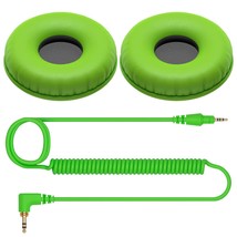 Pioneer DJ HC-CP08-Y Green Replacement Pads Accessories for HDJ-CUE1 Headphones - £51.51 GBP