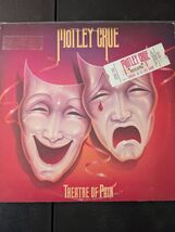 Motley Crue Theater Of Pain Lp Vinyl 1985 White Label Promo NM - $148.50