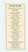 Carriage House Restaurant Menu Stanton Hall Natchez Mississippi Gay Nineties  - £13.96 GBP