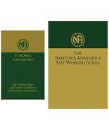 Narcotics Anonymous: &quot;It Works - How and Why&quot; &amp; &quot;Step Working Guides&quot; [P... - £32.03 GBP