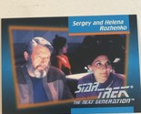 Star Trek Fifth Season Commemorative Trading Card #19 Sergey Helena Rozh... - $1.97