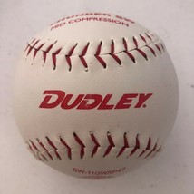 Dudley SY-11GWSP47 Thunder SW Mid Compression White Red Stitch 11&quot; Softball - $0.99