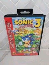 Sonic the Hedgehog 3 (1994) - Sega Genesis CIB Complete In Box - Tested Working - £46.56 GBP