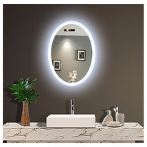 Paris Mirror 28 x 2 x 20 in. Oval Mirror with 6000K LED Backlight - $588.38