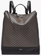 Fossil Elina Large Convertible Backpack Black Brown SHB2985015 NWT $330 Retail - £70.06 GBP