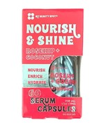 My Beauty Spot Nourish &amp; Shine Rosehip And Coconut Serum Capsules 60 Count - £11.60 GBP