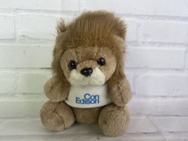 VTG Steven Smith Plush Lion Con Edison Promo Stuffed Animal Toy - $34.64