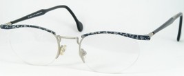 Vintage TLH Mod N600 Y 4 Silver/Dark Grey/Black Glasses 47-17-150mm Germ... - $182.07