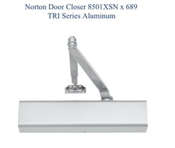 Norton Door Closer Assy. 8501XSN x 689 8000 Series Tri-Style Non Handed ... - $143.00