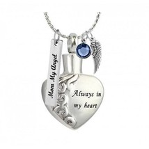 Always In My Heart Swirl Ash Urn - Love Charms Option - £23.94 GBP