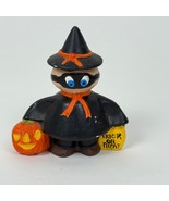 Ceramic Vintage Halloween Decor Figurine Masked Trick or Treater - $405.98 MXN