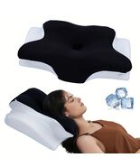 Memory cotton butterfly shaped pillow Slow rebound cow horn  Cervical pi... - $42.99